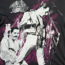Load image into Gallery viewer, Vintage Queen Freddie Mercury Big Print Band Tee
