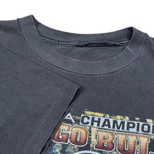 Load image into Gallery viewer, Vintage 1997 Chicago Bulls NBA Champs Parking Lot Bootleg Tee
