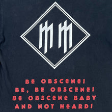 Load image into Gallery viewer, Vintage 2003 Marilyn Manson Mobscene Band Tee
