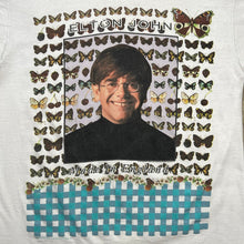 Load image into Gallery viewer, Vintage 1995 Elton John Made In England Butterfly Big Print Tee

