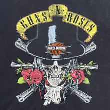 Load image into Gallery viewer, 2017 Harley Davidson Guns N’ Roses Motorcycle Band Tee
