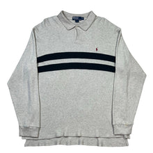 Load image into Gallery viewer, Polo Ralph Lauren Thermal Striped Long Sleeve Rugby Style Shirt
