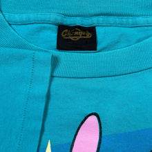 Load image into Gallery viewer, Vintage 1992 Nickelodeon Ren &amp; Stimpy Mr. Horse No Sir I Don’t Like It TV Show Promo Tee
