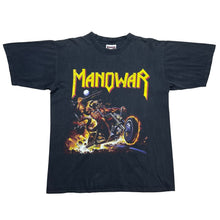 Load image into Gallery viewer, Vintage 1998 Manowar Hell On Stage Band Tour Tee
