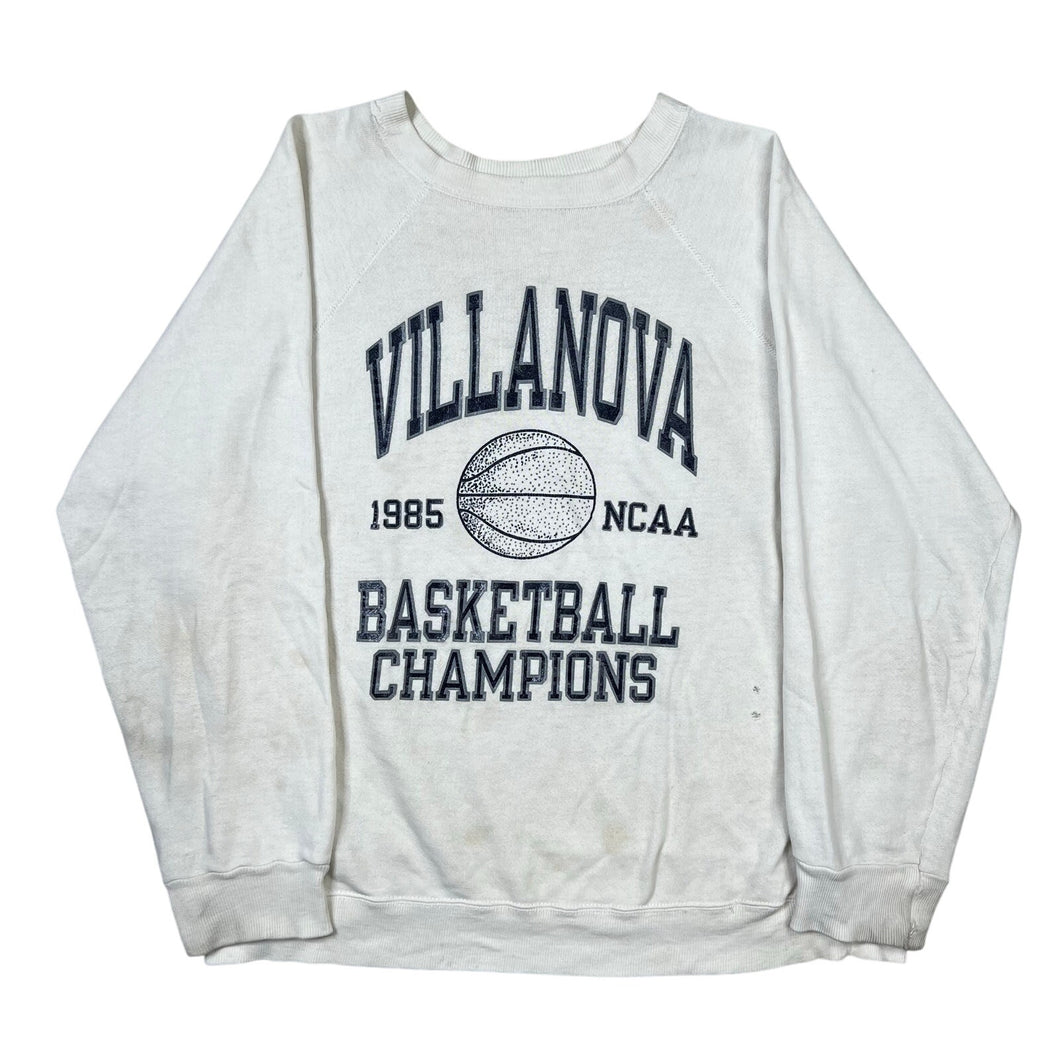 Vintage 1985 Villanova NCAA Basketball Champions Crewneck Sweatshirt