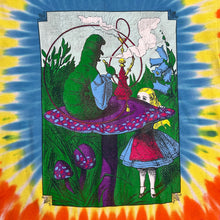 Load image into Gallery viewer, Vintage 2000s Alice In Wonderland Tie Dye Tea Party Tee
