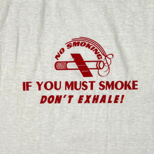 Load image into Gallery viewer, Vintage No Smoking Don’t Exhale Ringer Tee
