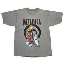Load image into Gallery viewer, Vintage Metallica Burn Your Fingers Wild Things Pushead Band Tee
