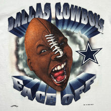 Load image into Gallery viewer, Vintage 1995 NFL Dallas Cowboys Football Face Off Tee
