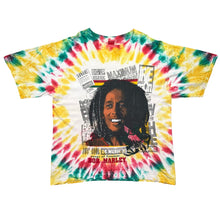 Load image into Gallery viewer, Vintage Bob Marley Songs Of Freedom Big Print Tie Dye Tee
