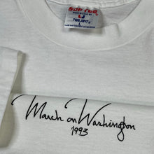 Load image into Gallery viewer, Vintage 1993 March On Washington Three Dollar Bill Equal Rights Tee
