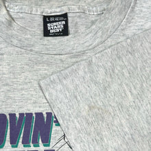 Load image into Gallery viewer, Vintage Get Moovin’ With Milk Cow Skateboarder Tee
