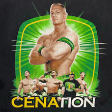 Load image into Gallery viewer, 2007 WWE John Cena Cenation Hustle Loyalty Respect Wrestling Tee

