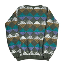 Load image into Gallery viewer, Vintage Pronto-Uomo Geometric Pattern Knit Sweater
