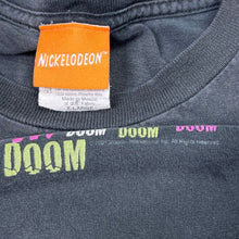 Load image into Gallery viewer, Vintage 2002 Invader Zim Doom TV Show Promo Long Sleeve Tee
