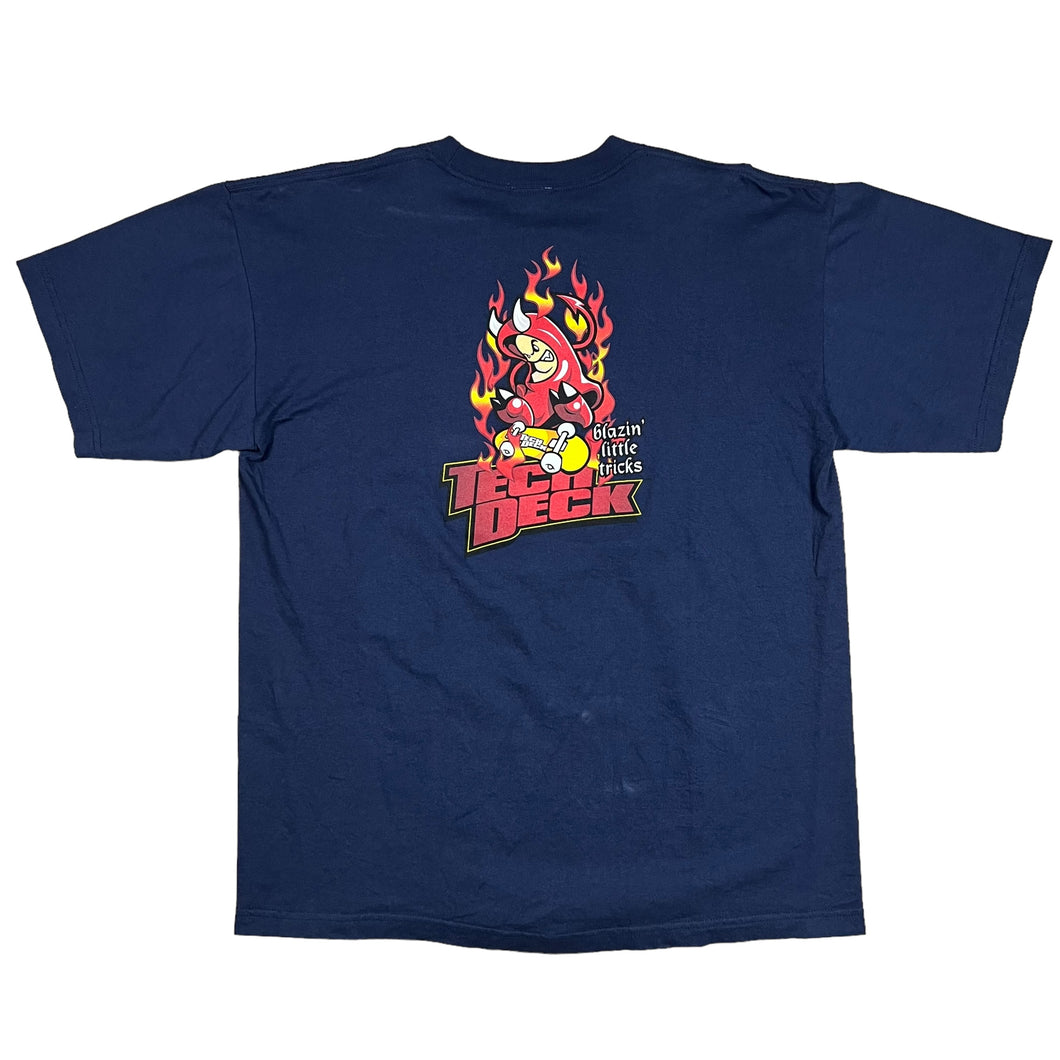 Vintage Tech Deck Blazin’ Little Tricks Promo Tee