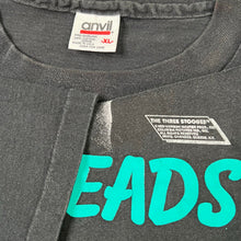 Load image into Gallery viewer, Vintage The Three Stooges Outta The Way Knuckleheads Promo Tee
