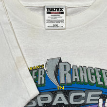 Load image into Gallery viewer, Vintage 1998 Power Rangers In Space Rocket Tour Promo Tee
