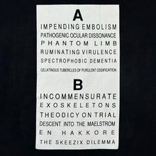 Load image into Gallery viewer, Vintage Tourniquet Pathogenic Ocular Dissonance Christian Metal Band Tee
