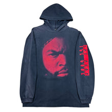 Load image into Gallery viewer, Vintage 1992 Ice Cube The Predator Big Face Rap Hoodie Tee
