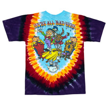 Load image into Gallery viewer, 2014 Liquid Blue Alice In Wonderland All Mad Tie Dye Tee
