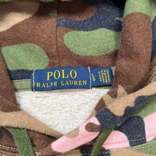 Load image into Gallery viewer, Polo Ralph Lauren 1992 Woodland Pink Camo Pullover Hoodie Sweatshirt
