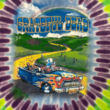 Load image into Gallery viewer, Grateful Dead Truckin’ Up To Buffalo Tie Dye Band Tee
