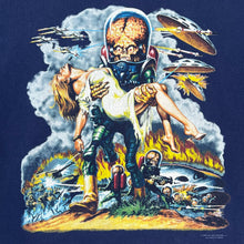 Load image into Gallery viewer, Vintage 1996 Mars Attacks Damsel In Distress Movie Promo Tee
