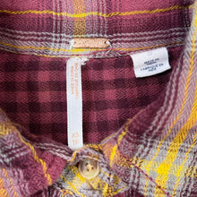 Load image into Gallery viewer, Free People Plaid Button Up Shirt

