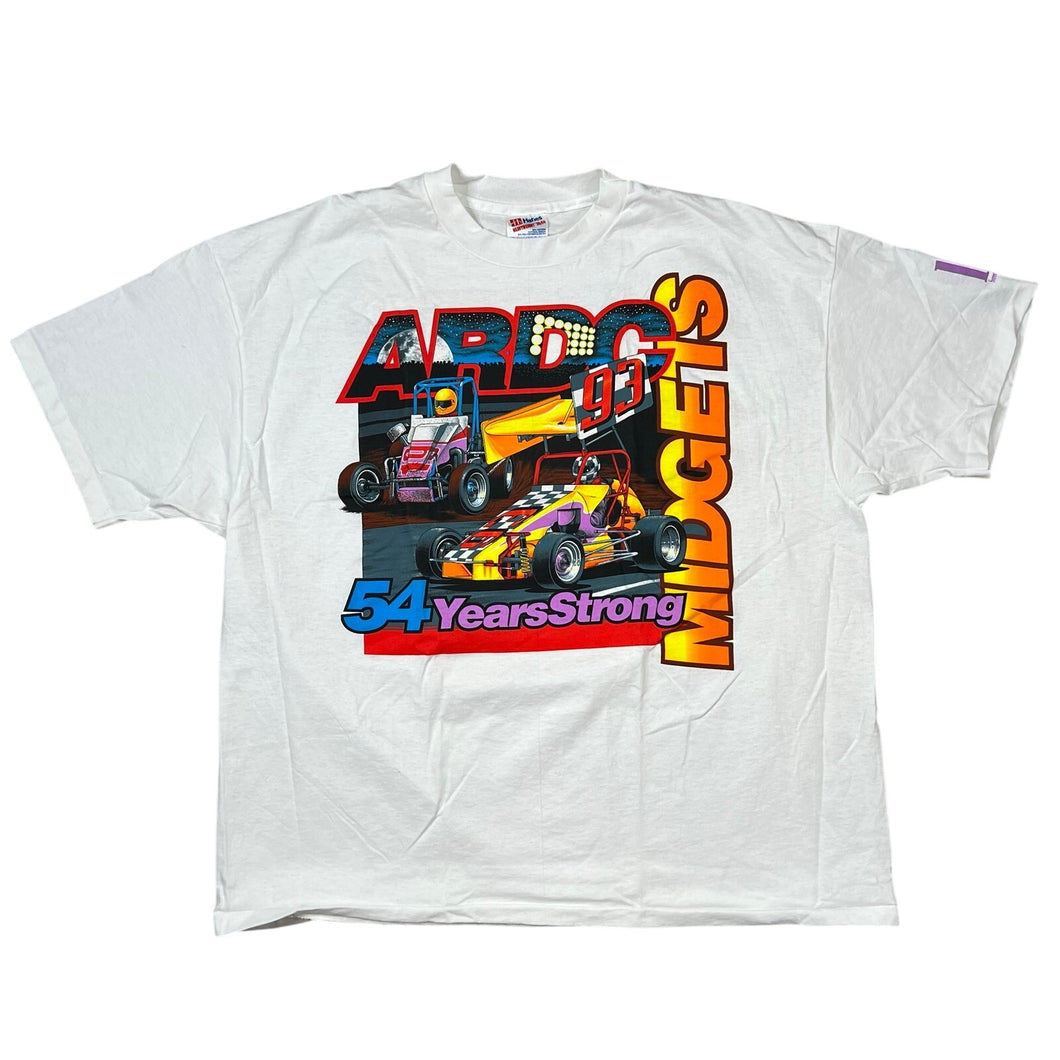 Vintage 1993 ARDC Sprint Car Dirt Racing Tee