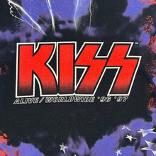 Load image into Gallery viewer, Vintage 1996 Kiss Alive Worldwide AOP Band Tour Tee
