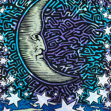 Load image into Gallery viewer, Vintage 1992 Liquid Blue Sun And Moon Tie Dye AOP Tee
