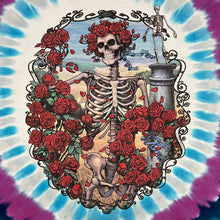 Load image into Gallery viewer, Vintage 1995 Liquid Blue Grateful Dead Skull And Roses Tie Dye Band Tee
