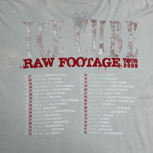 Load image into Gallery viewer, 2008 Ice Cube Raw Footage Rap Tour Tee
