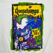 Load image into Gallery viewer, Vintage 1995 Goosebumps You Can’t Scare Me Promo Tee
