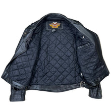 Load image into Gallery viewer, Vintage Harley Davidson Leather Motorcycle Jacket

