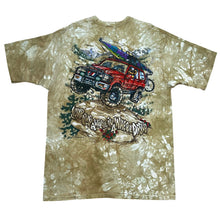 Load image into Gallery viewer, Vintage 1996 Liquid Blue Grateful Dead Off Road Truckin Tie Dye Band Tee
