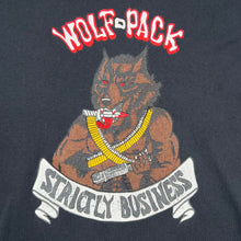 Load image into Gallery viewer, Vintage 1980s Wolf-Pack Strictly Business Wolf Soldier Tee
