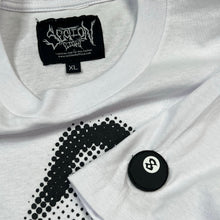 Load image into Gallery viewer, Section Eight Halftone Flash Em Skull Body Babe Tee
