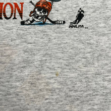 Load image into Gallery viewer, Vintage Philadelphia Flyers Temple Of Doom Gargoyles Beware Of The Legion Tee
