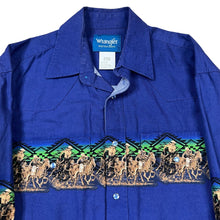 Load image into Gallery viewer, Vintage Wrangler Western Cowboy Button Up Long Sleeve Shirt
