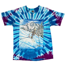 Load image into Gallery viewer, Vintage 1991 Grateful Dead Ski Skeleton Tie Dye Band Tee
