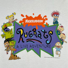 Load image into Gallery viewer, Vintage 1998 Nickelodeon Rugrats Live Adventure Long Sleeve Promo Tee
