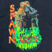 Load image into Gallery viewer, Vintage 1997 Todd McFarlane Spawn Clown Violator Eternal Torment Movie Promo Tee

