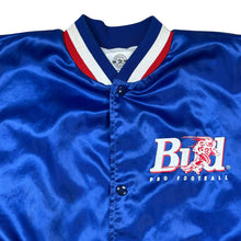 Load image into Gallery viewer, Vintage Budweiser Pro Football Bottles Satin Jacket
