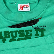 Load image into Gallery viewer, Vintage 1989 Blackthorn Dragon Nest Take Care Of The Earth Abuse it Lose It Long Sleeve Tee

