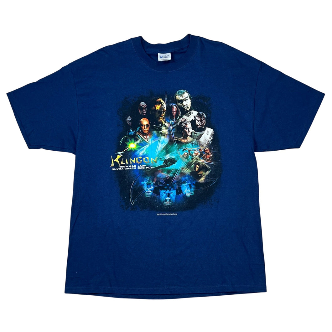 Vintage 2001 Star Trek Klingon Promo Tee