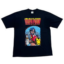 Load image into Gallery viewer, 2022 VintageMarvelAddict X Szechuan Market Iron Man Demon In A Bottle Tee
