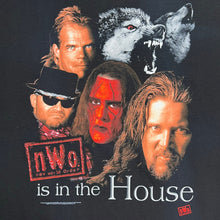 Load image into Gallery viewer, NWT Vintage 1998 WCW NWO Wolfpac Is In The House Wrestling Tee
