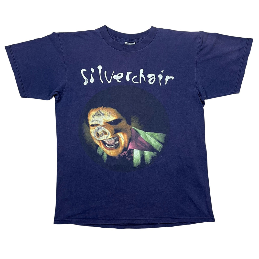 Vintage 1995 Silverchair Pigman Frogstomp Band Tour Tee